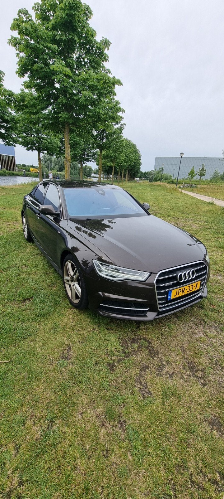 Audi A6 3.0 BITDI 235KW Quattro Tiptr. 2018 Bruin, Automaat, Bruin, 320 pk, Diesel