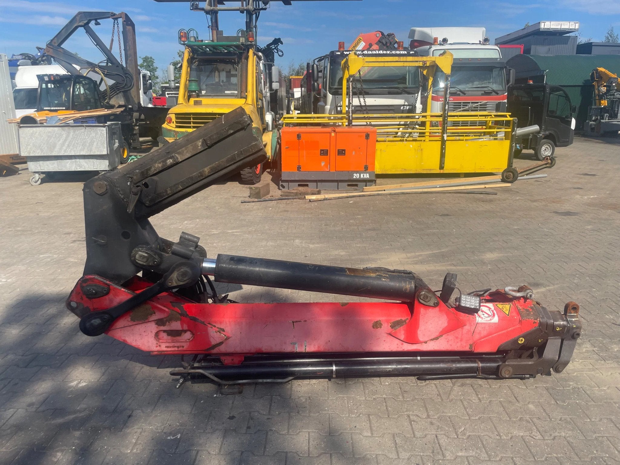 FASSI L414 jib flyjib
