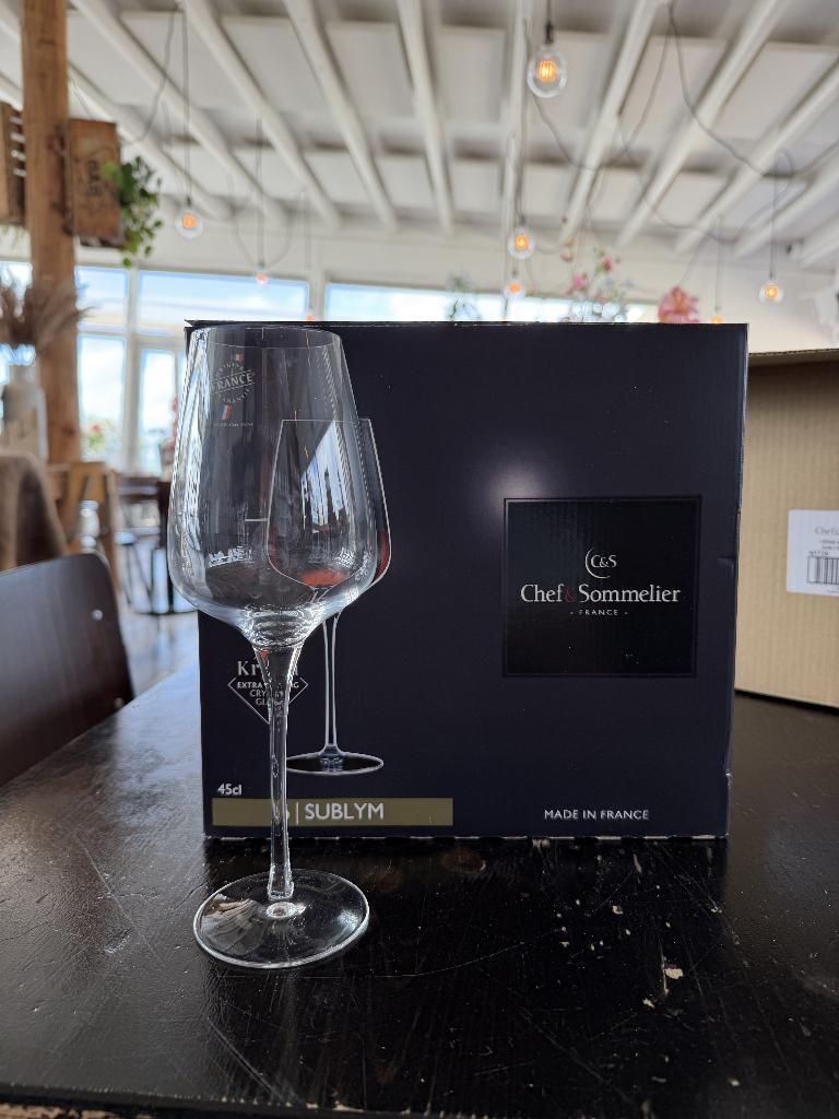 Wijn glazen 45 cl ( Chef & Sommelier ), Ophalen, Gebruikt, Barinrichting