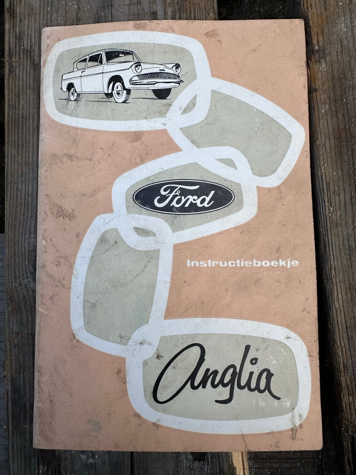 Ford Anglia Instructieboekje - Origineel, Auto diversen, Ophalen of Verzenden
