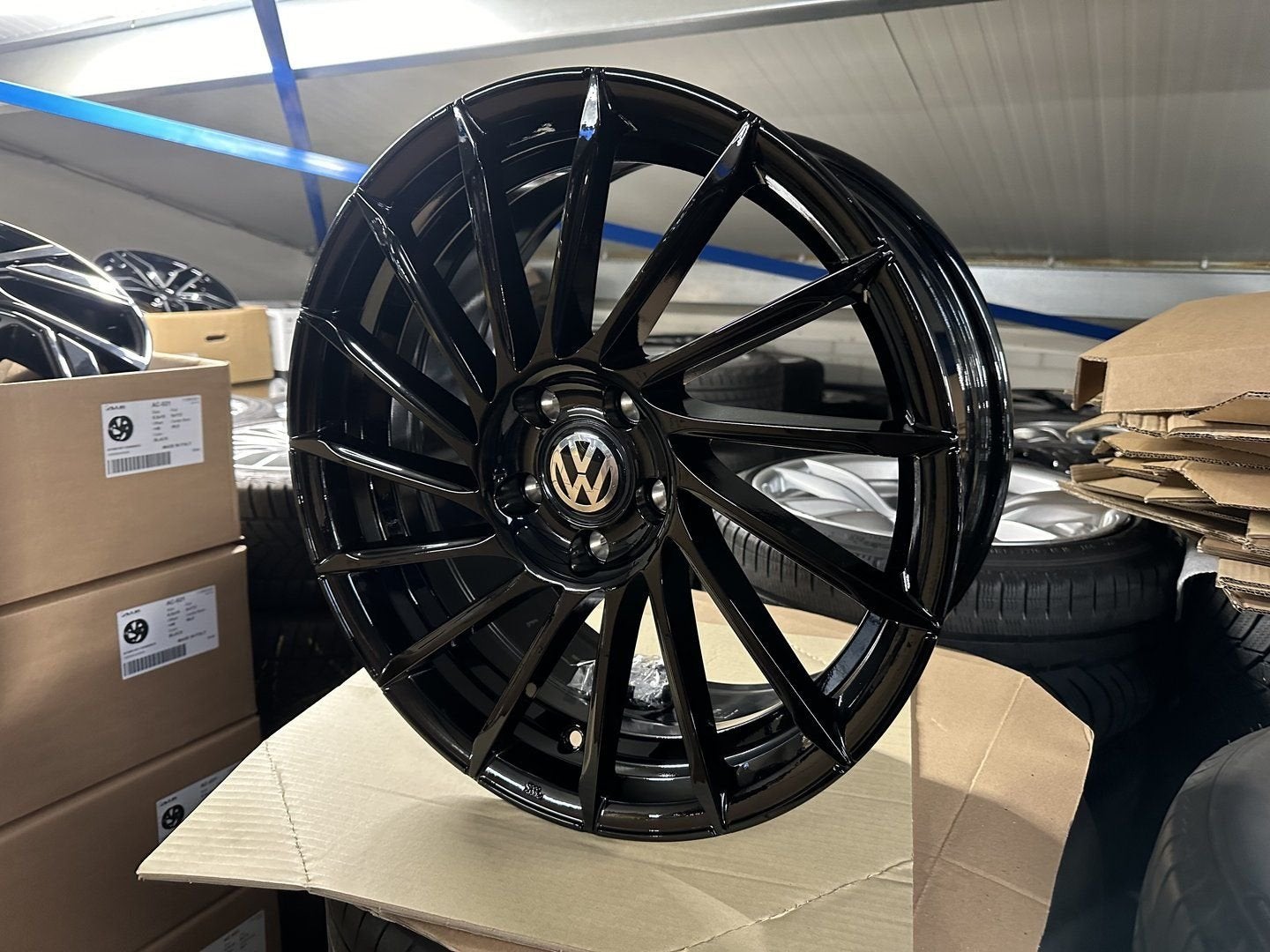NIEUW 18inch Audi VW Seat BMW  Mercedes Vossen Style! 5x112, 18 inch, -, -, Banden en Velgen
