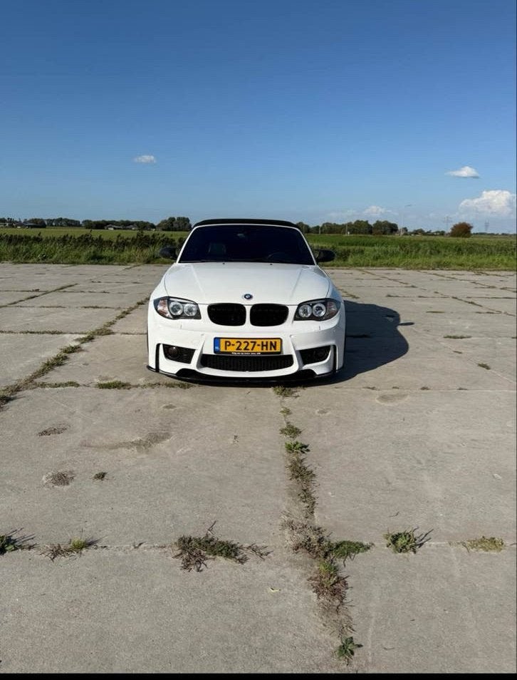 BMW 1-Serie 2.0 120I Cabrio 2009 Wit, Auto's, 1-Serie, 1995 cc, 4 cilinders, Cabriolet