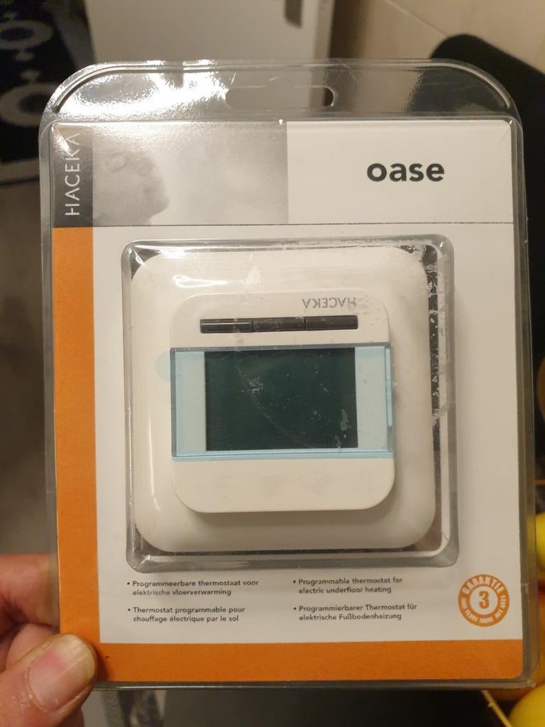 Vloerverwarming + thermostaat, Ophalen of Verzenden