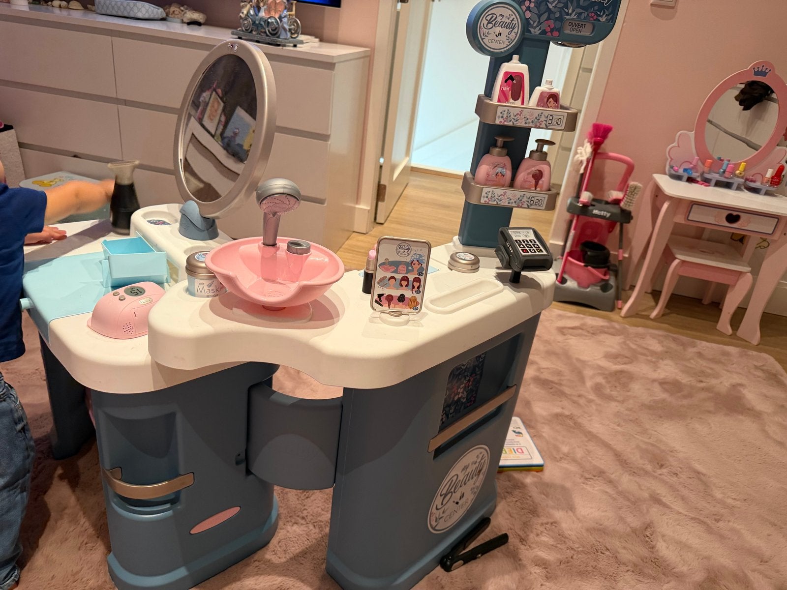 Smoby Beauty Schoonheidssalon Speelset, Ophalen of Verzenden, Zo goed als nieuw, Meisje
