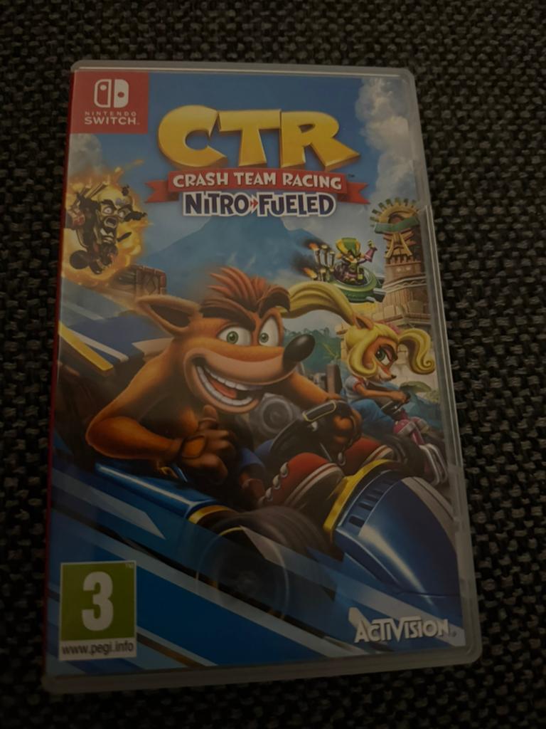 Crash team racing, Racen en Vliegen, Ophalen of Verzenden, Zo goed als nieuw, 3 spelers of meer