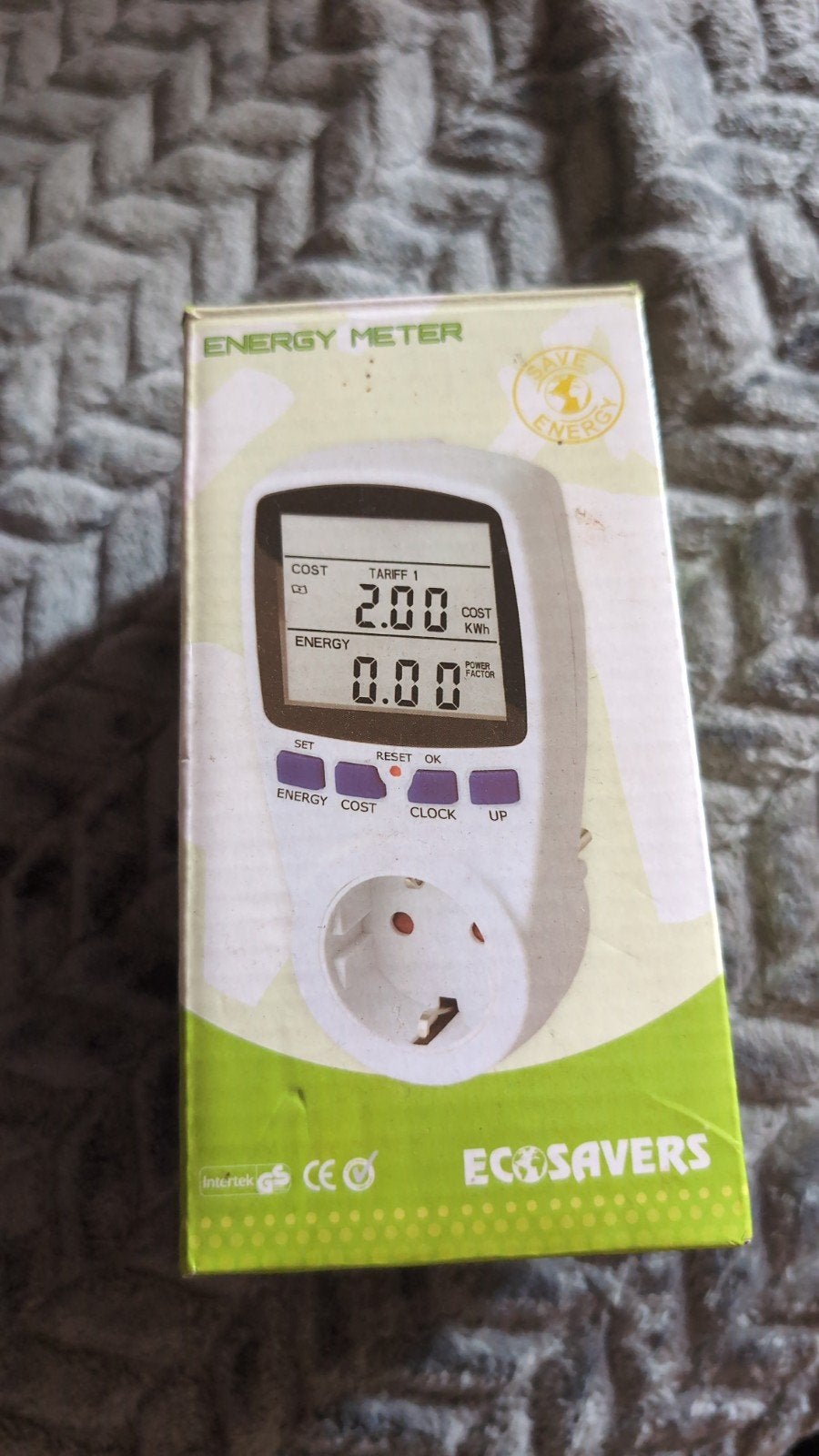 ECOSAVERS Energiemeter - Meet uw energieverbruik, Doe-het-zelf en Verbouw, Meetapparatuur, Ophalen of Verzenden, Zo goed als nieuw