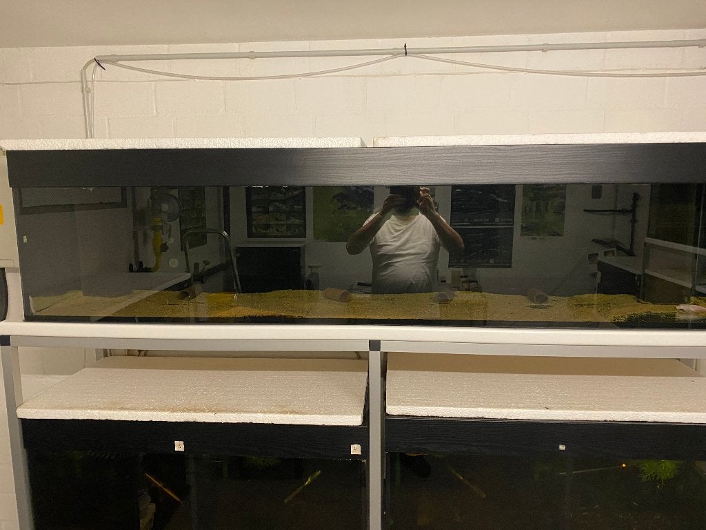 Aquarium 400 Liter, Dieren en Toebehoren, Ophalen, Gebruikt, Leeg aquarium