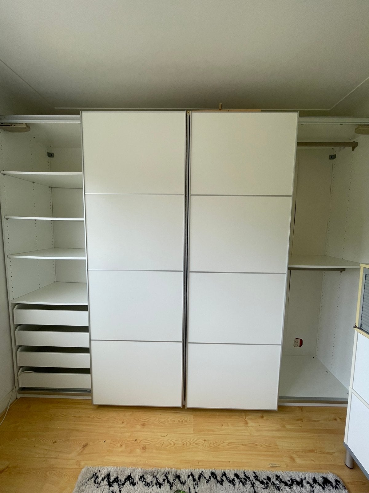 Kledingkast met schuifdeuren, Ophalen, Gebruikt, 200 cm of meer, 150 tot 200 cm