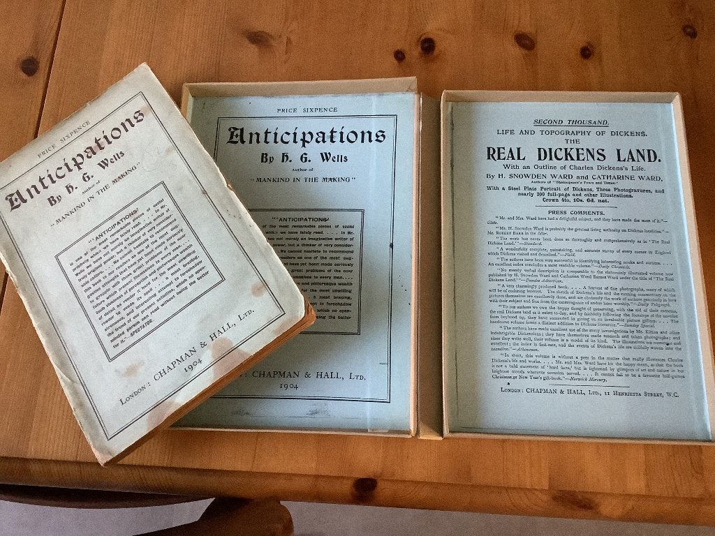 H.G. Wells, Anticipations, 1904, in cassette, Ophalen of Verzenden, Gelezen, H.G. Wells