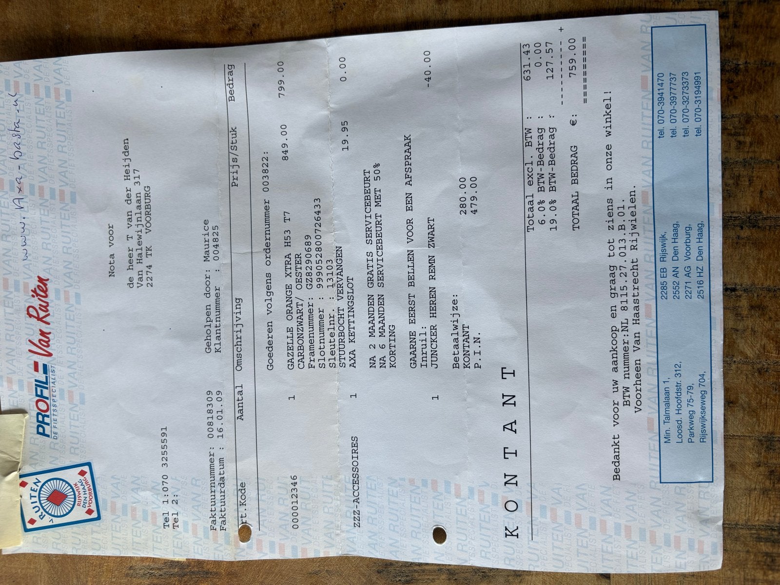 Gazelle Orange Xtra H53 T7 Herenfiets, Fietsen en Brommers, Terugtraprem, Versnellingen, Ophalen of Verzenden, Gazelle