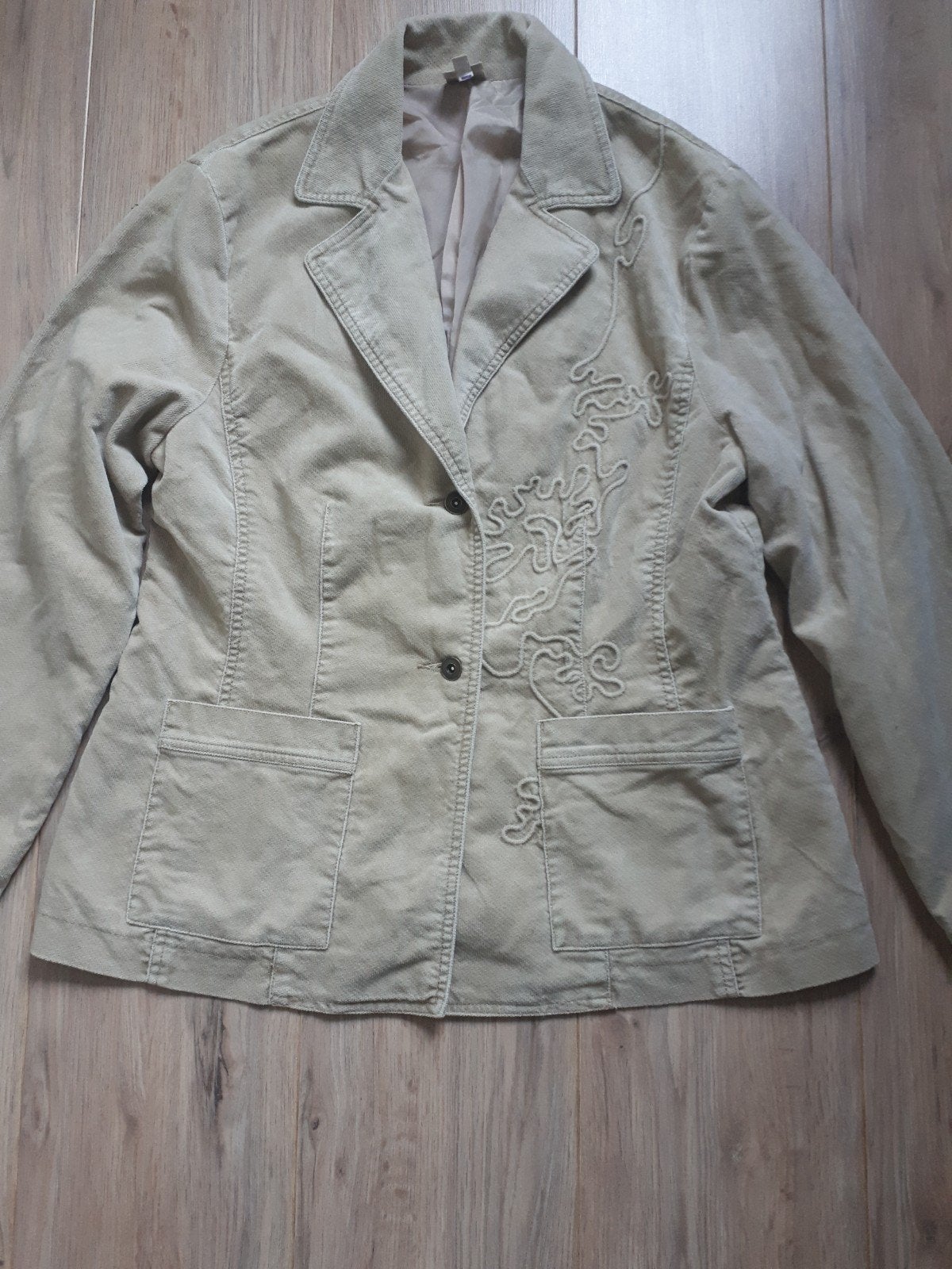 Zandkleurige blazer, Maat 38/40 (M), Beige, Ophalen of Verzenden, Zo goed als nieuw