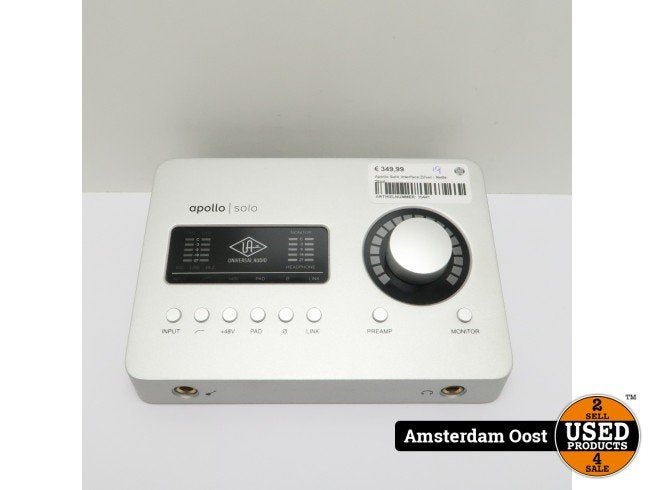 Universal Audio Apollo Solo Interface Zilver | Nette Staat, Flex Ltd., Zo goed als nieuw, https://flex.com/contact-us, Nobelstraat 10, 5807 GA Oostrum LB, Limburg, Nederland