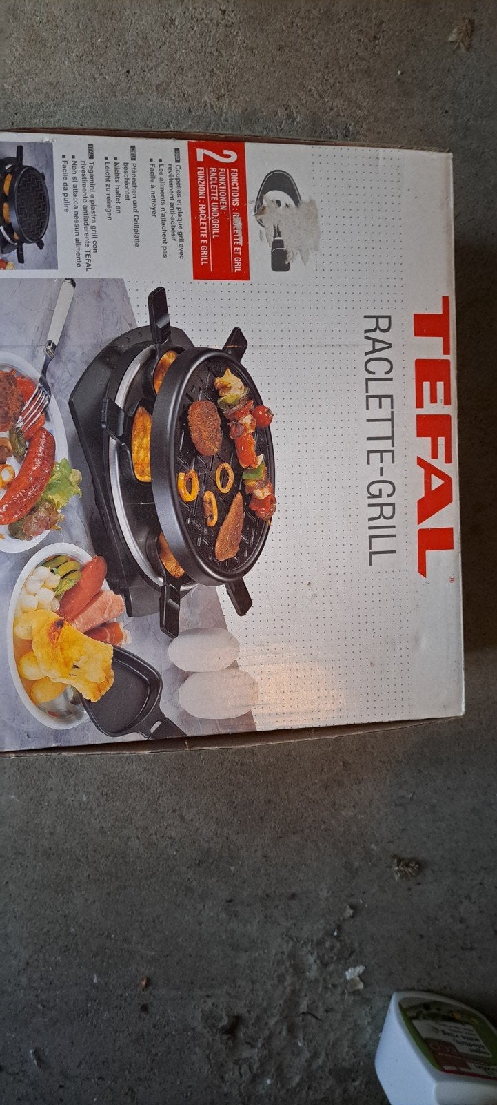 gourmetstel van Tefal, Witgoed en Apparatuur, Gourmetstellen, Ophalen, Zo goed als nieuw, 4 t/m 7 personen