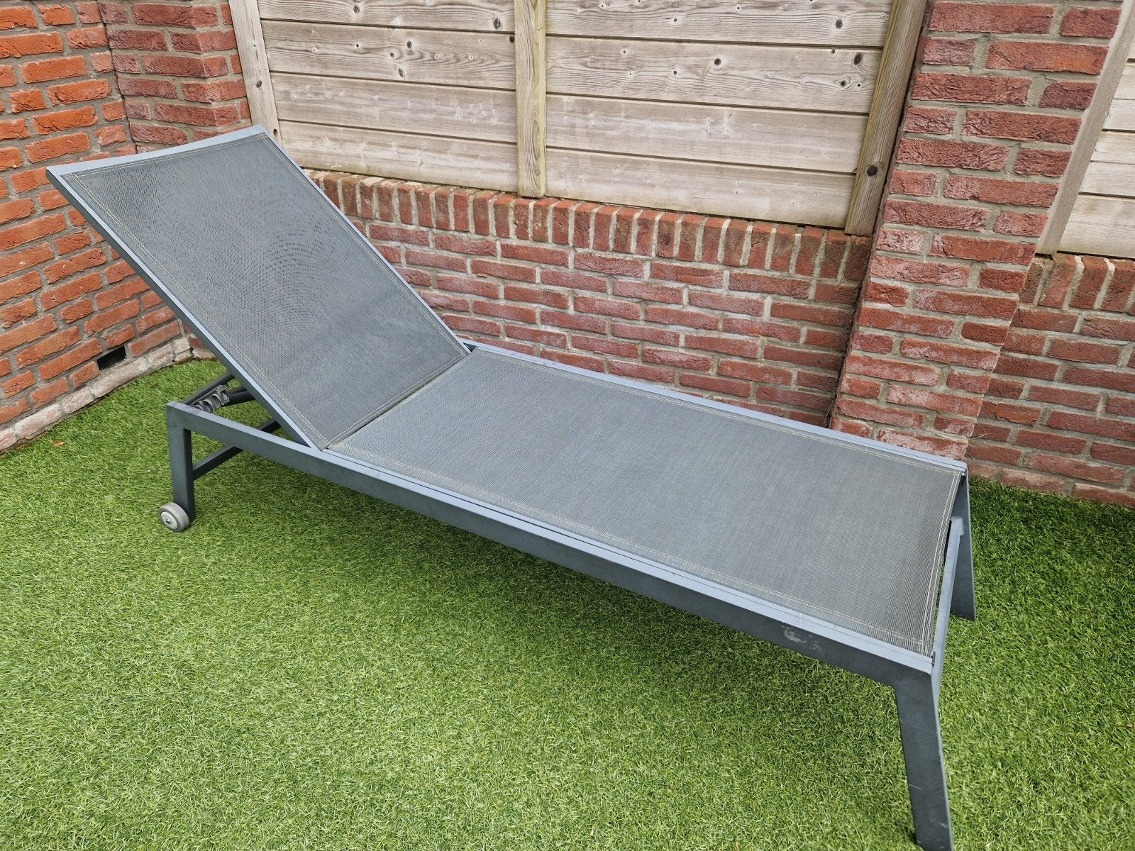 Life style ligbed tuin, Ophalen, Gebruikt, Aluminium, Verstelbaar