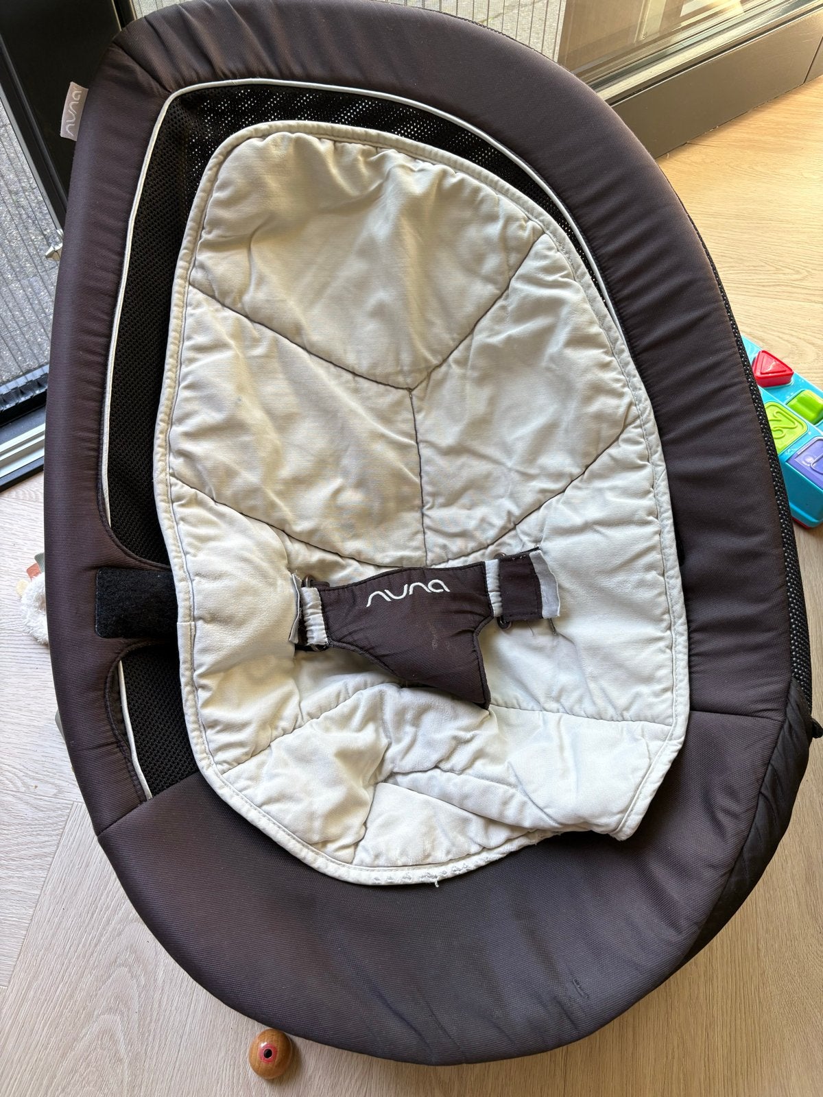 Nuna Wipstoel leaf, Kinderen en Baby's, Wipstoeltjes, Gebruikt, Wipstoel, Met gordel(s) of riempje(s), Ophalen