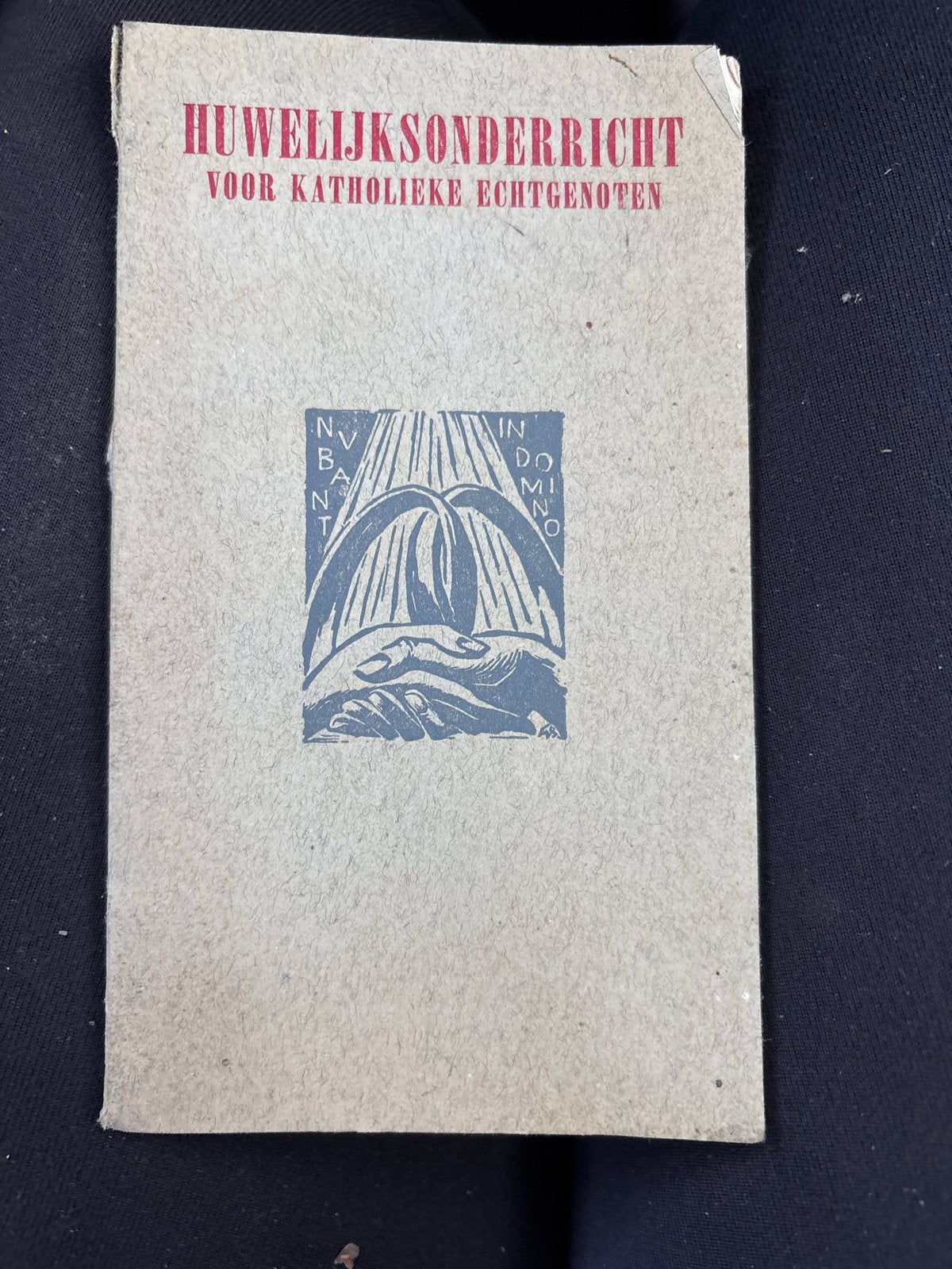Huwelijksonderricht voor Katholieke Echtgenoten (1952), Boeken, Godsdienst en Theologie, Ophalen of Verzenden, Gelezen, Christendom | Katholiek