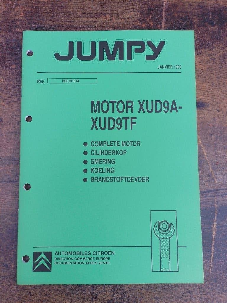 Citroen Jumpy dealer werkplaatsboek 1900 dieselmotor XUD9, Verzenden, Zo goed als nieuw, Citroën