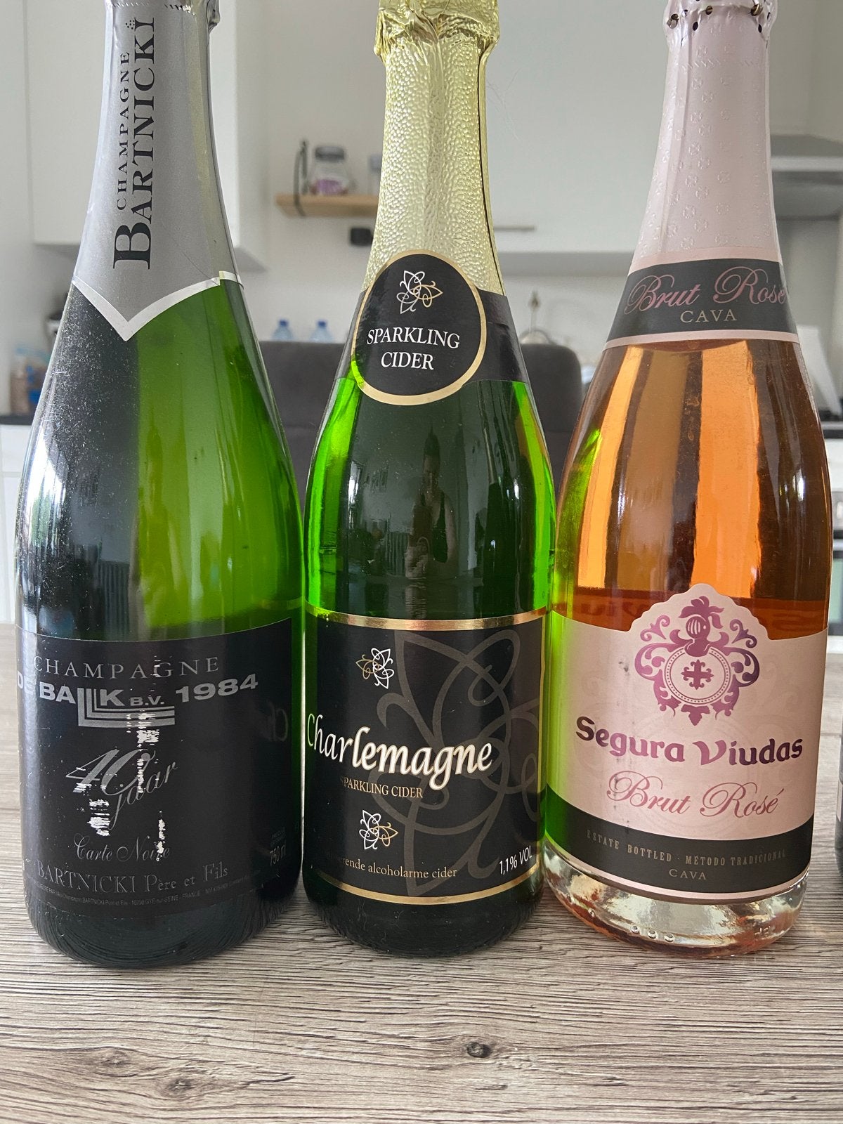 Diverse collectie mousserende wijnen en cider, Verzamelen, Ophalen of Verzenden, Zo goed als nieuw, Frankrijk, Champagne