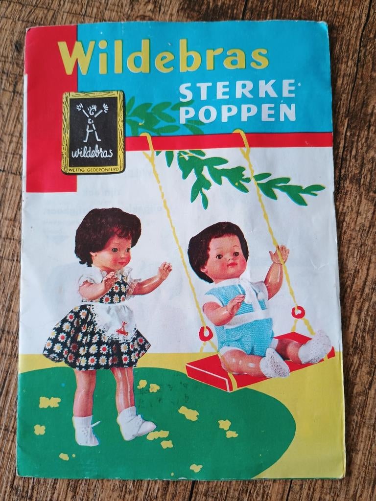 Oude Wildebras poppen /  pop  folder / catalogus, Boeken, Catalogussen en Folders, Ophalen of Verzenden