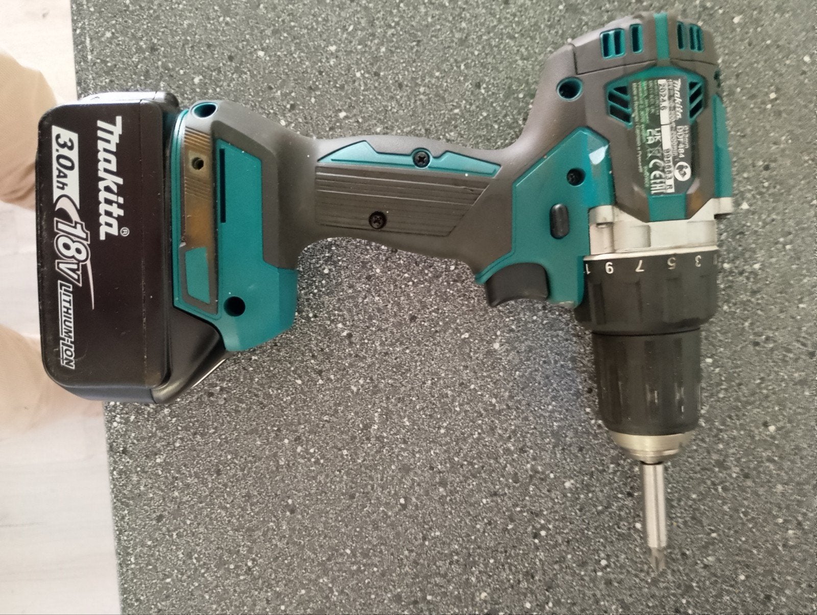 Makita acc boormachine, Doe-het-zelf en Verbouw, Ophalen, Gebruikt, Boormachine