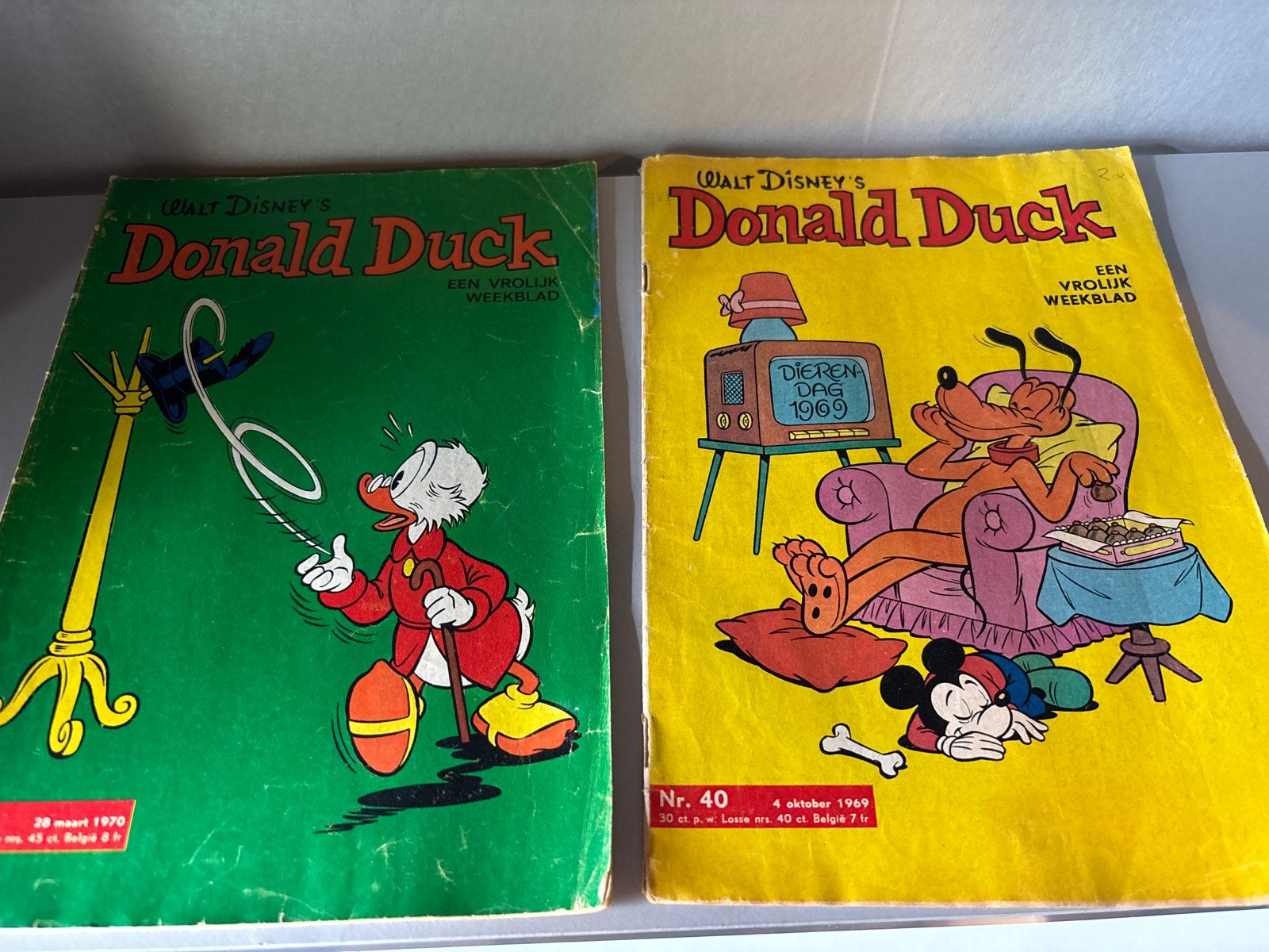 Donald Duck Weekblad - Diverse Oude Nummers (Jaren '70), Boeken, Stripboeken, Gelezen, Meerdere stripboeken, Ophalen of Verzenden