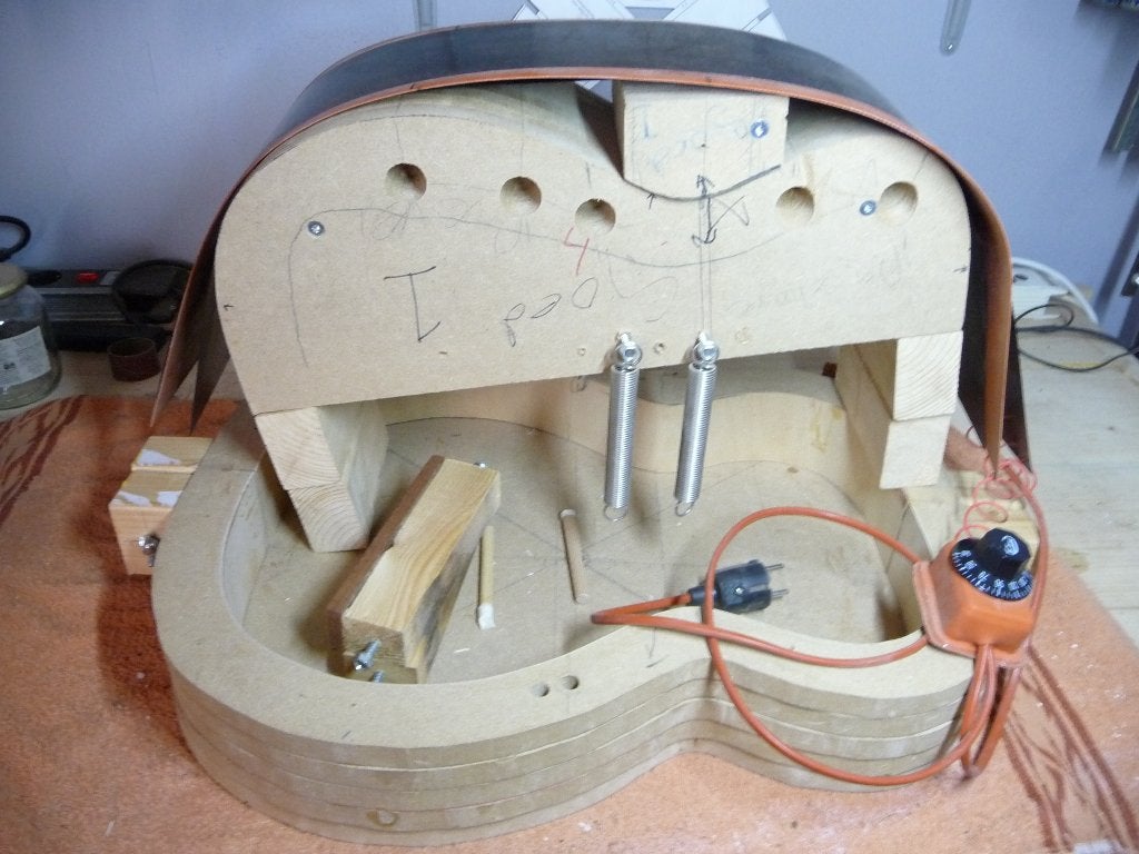 gitaar buigmal, Ophalen, Gebruikt, Western- of Steelstringgitaar