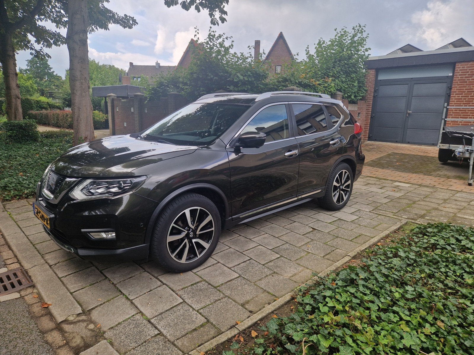 Nissan X-Trail 1.6 Dig-t 120KW 2WD 2018 Tekna Groen, Auto's, Voorwielaandrijving, 1618 cc, 1800 kg, 4 cilinders