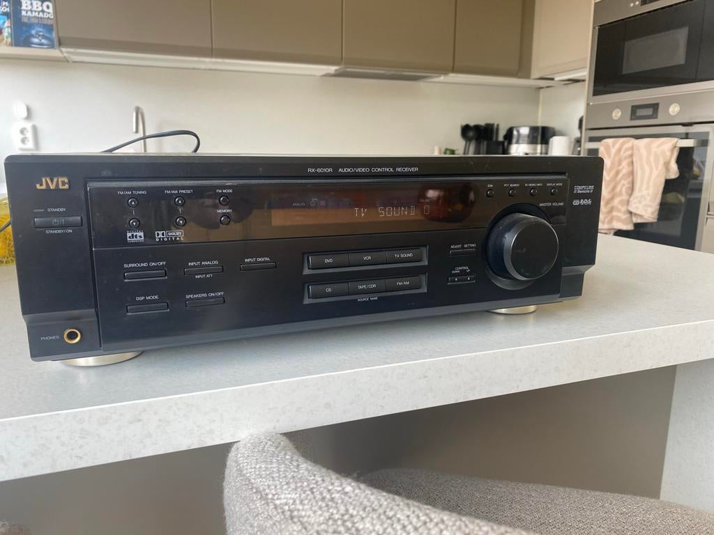 JVC Receiver RX-6010RBK – Krachtig geluid, weinig gebruikt, Gebruikt, JVC, Ophalen of Verzenden, 120 watt of meer