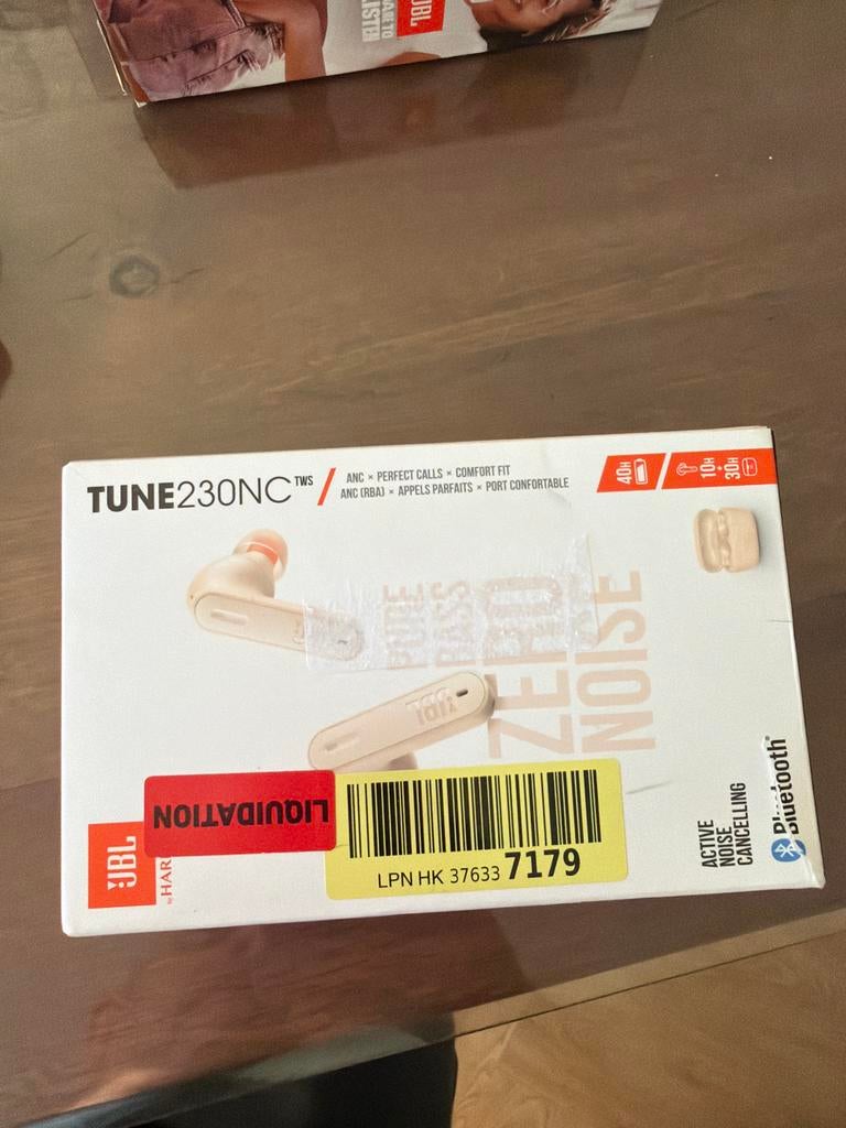 JBL Tune 230NC TWS Draadloze Oordopjes met Noise Cancelling, Ophalen of Verzenden, Nieuw, Overige merken, Draadloos