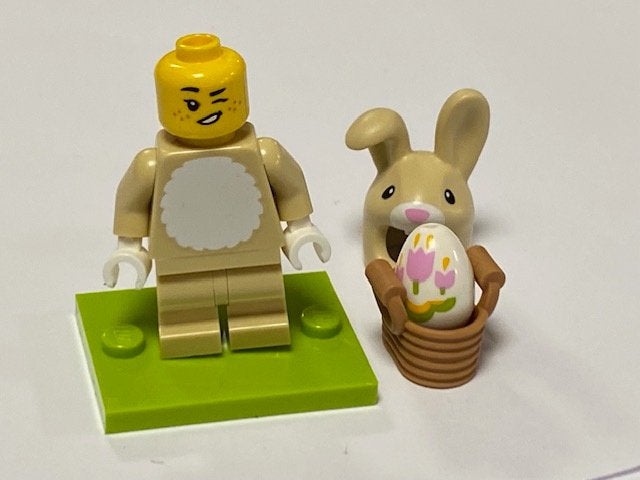 Lego Series 28 col28-10 Cute Bunny Costume Fan, Lego, Nieuw, Ophalen of Verzenden, Minifiguren serie