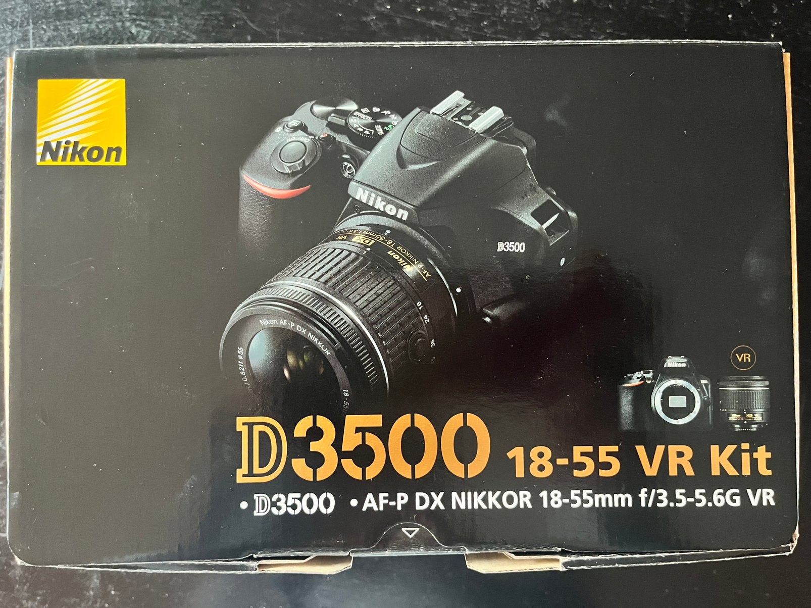 Nikon D3500, Ophalen of Verzenden, Nieuw, Nikon, Geen optische zoom