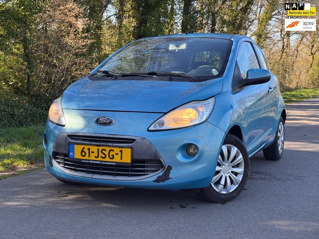 Ford Ka 1.2 Titanium Airco, Auto's, Ford, Bedrijf, Te koop, Ka, ABS, Airbags, Airconditioning, Automatische klimaatregeling, Boordcomputer