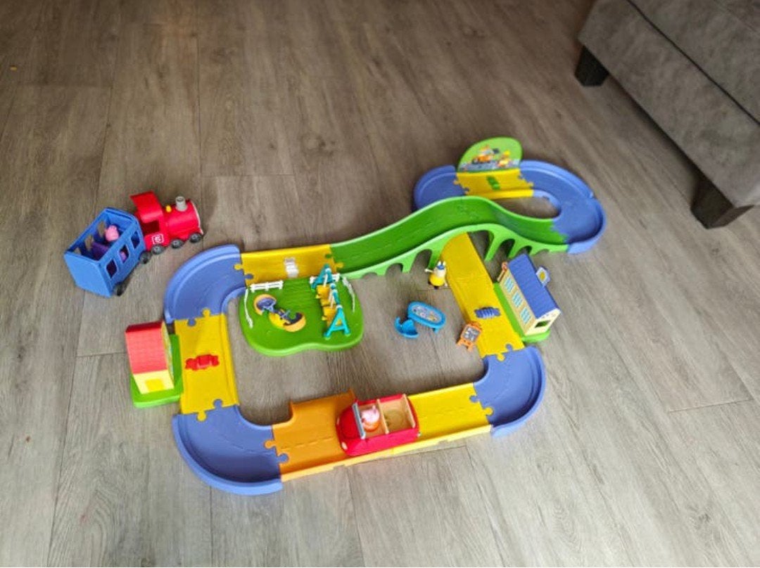 Peppa Pig Treinset en Speelset, Kinderen en Baby's, Speelgoed | Overig, Ophalen of Verzenden