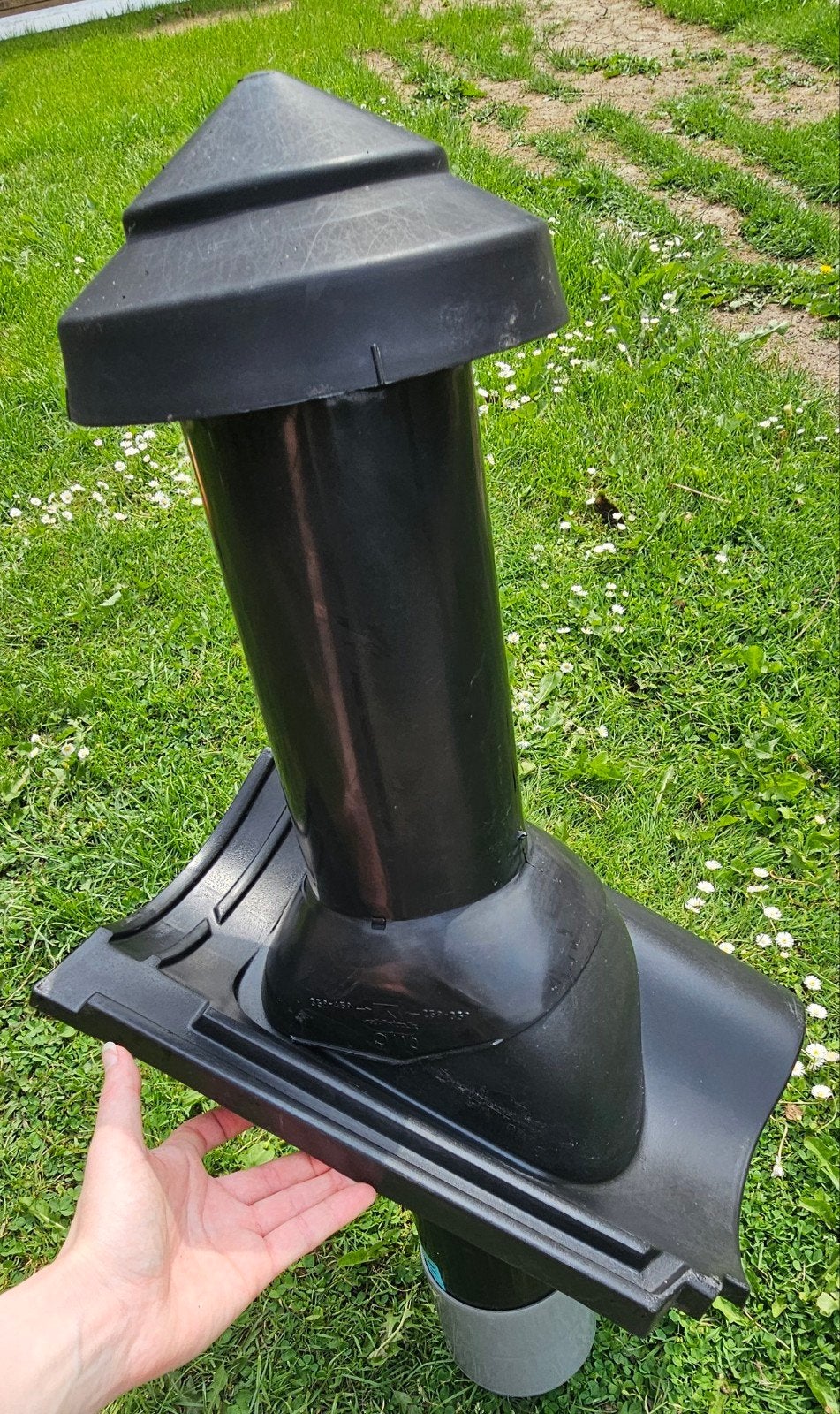 Dakdoorvoer Ventilatie Afvoerbuis met dakpan, Ophalen, Gebruikt