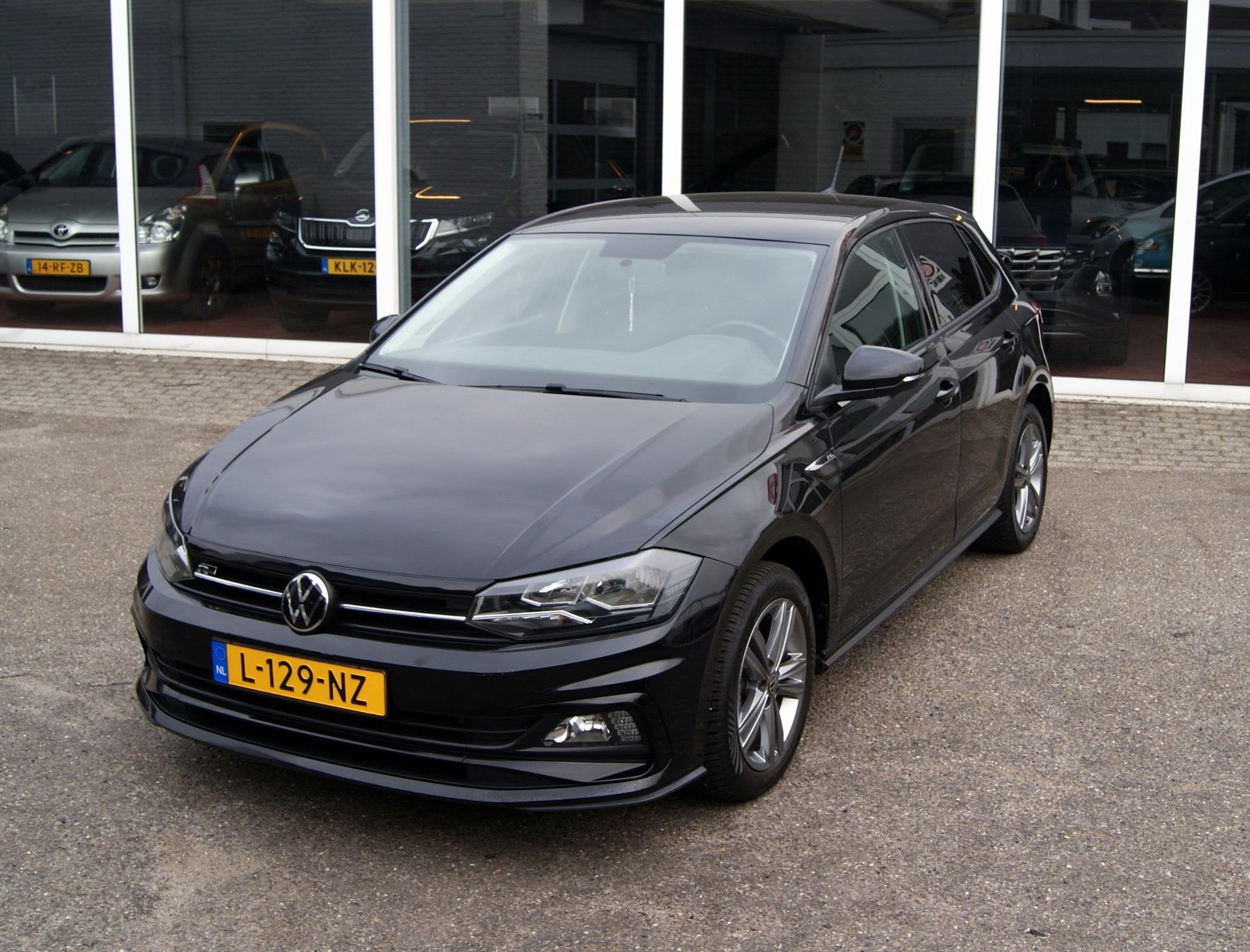 Volkswagen Polo 1.0 TSI R-Line Edition Cruise,Airco,Carplay,, Auto's, Voorwielaandrijving, 12 maanden, Gebruikt, Origineel Nederlands