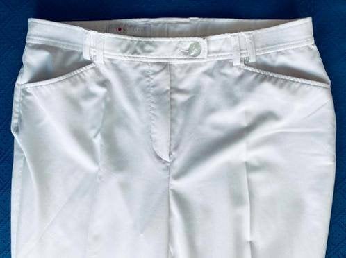 Toni City pantalon maat 42/44 [DM], Wit, Maat 42/44 (L), Ophalen of Verzenden, Zo goed als nieuw