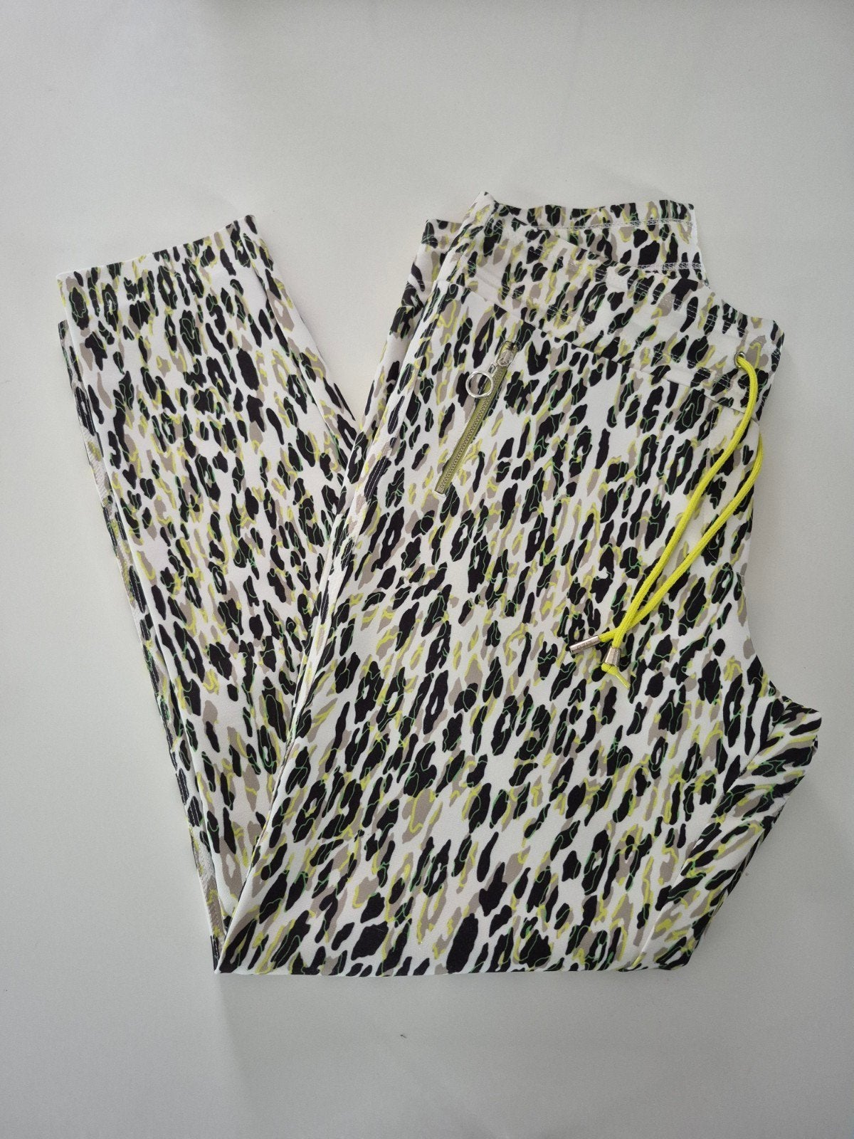 Zomerse Zizo broek maat 42 met gele en groene accenten, Zizo, Geel, Maat 42/44 (L), Ophalen of Verzenden