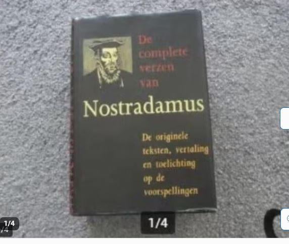 De complete verzen van Nostradamus, Achtergrond en Informatie, Ophalen of Verzenden, Overige onderwerpen, Nostradamus