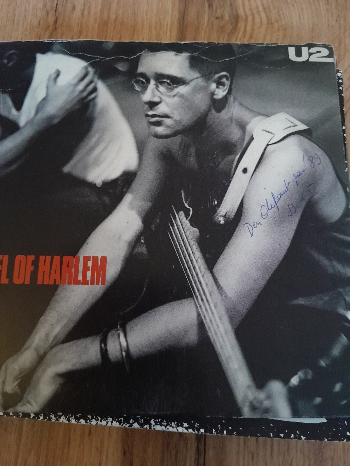 U2  7 inch angel of harlem, Ophalen of Verzenden, Zo goed als nieuw, Pop
