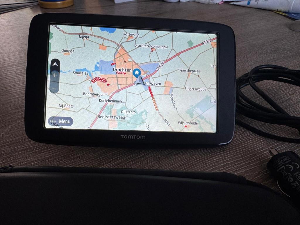 TOMTOM GO BASIC Lifetime Maps - Laatste Update 2026+32GB SD, Ophalen of Verzenden, Gebruikt