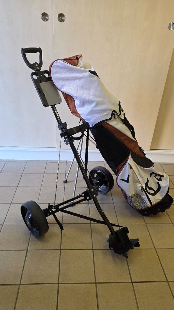 Complete Callaway Big Bertha golfset + golftast & trolley