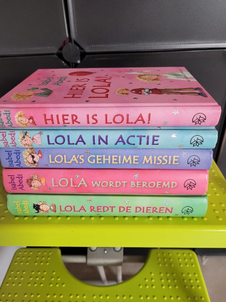 5 kinderboeken Lola van Isabel Abedi, Boeken, Kinderboeken | Jeugd | onder 10 jaar, Ophalen of Verzenden, Zo goed als nieuw, Sprookjes