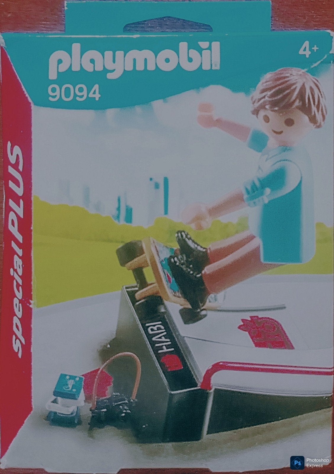 Special Plus Skater Met Skateramp 9094, Ophalen of Verzenden, Gebruikt, Complete set