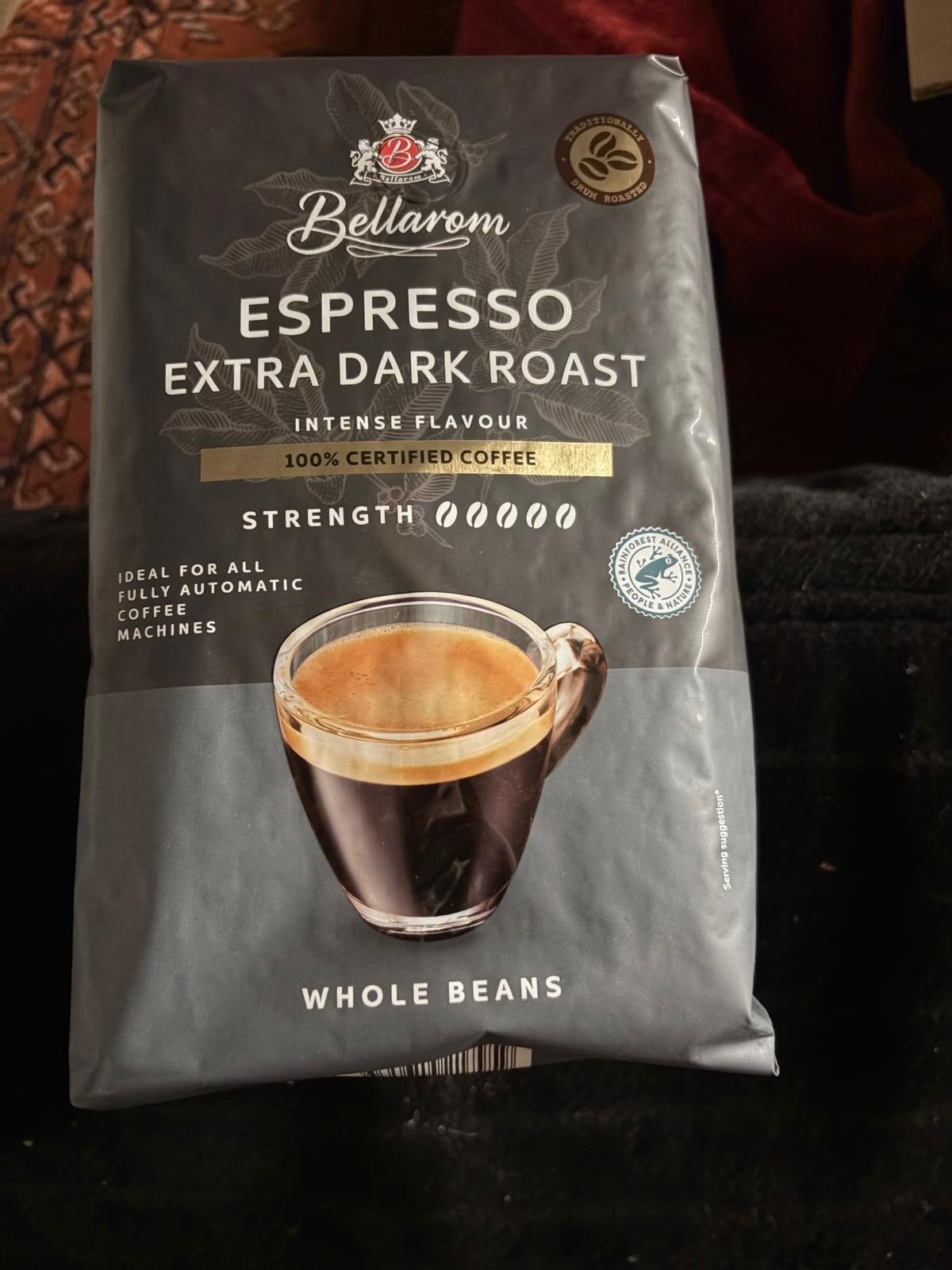 Bellarom Espresso Extra Dark Roast Hele Bonen 10 pak v 1kg., Diversen, Levensmiddelen, Ophalen