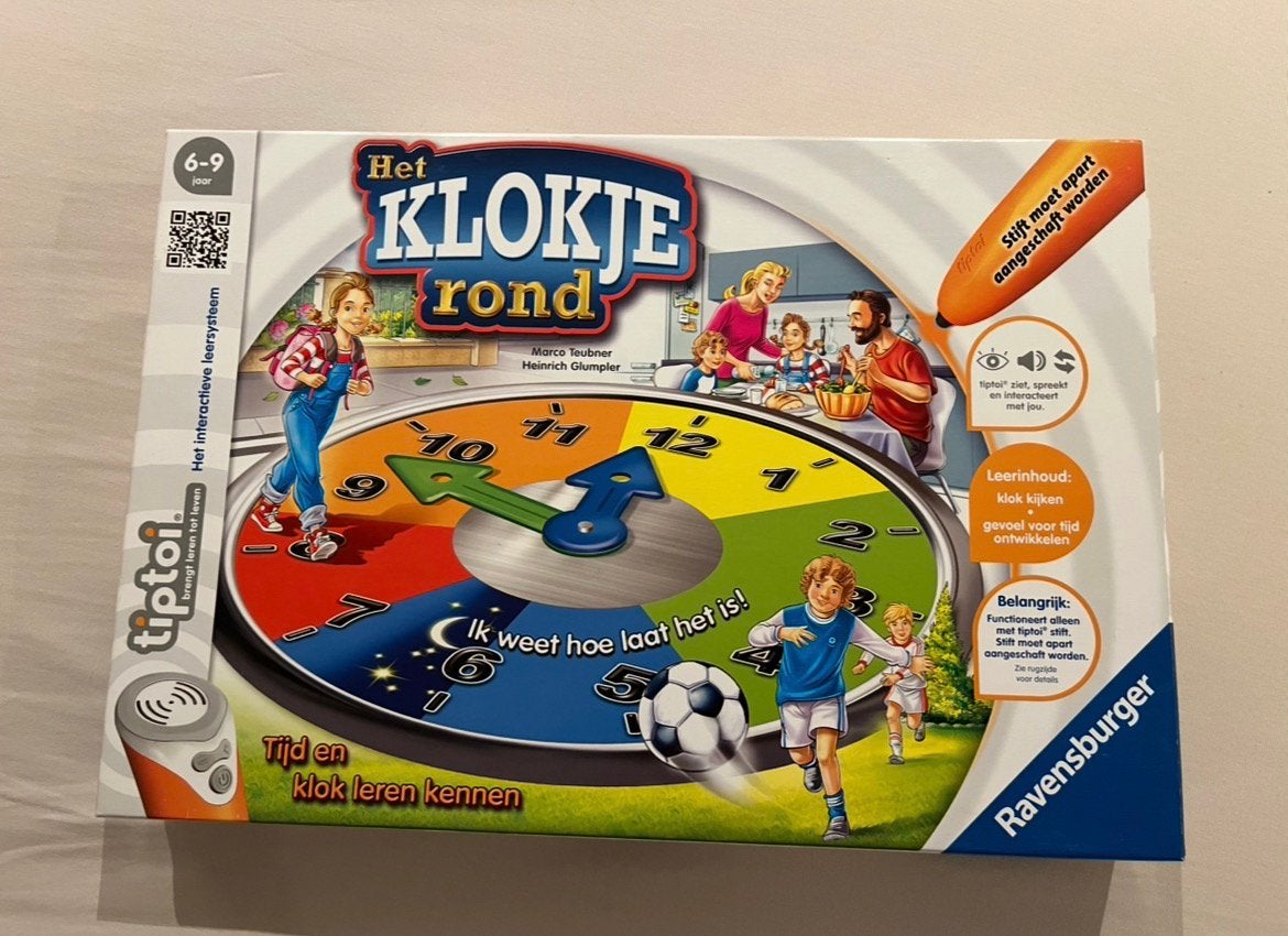 Tiptoi spel het klokje rond, Ophalen of Verzenden, Zo goed als nieuw