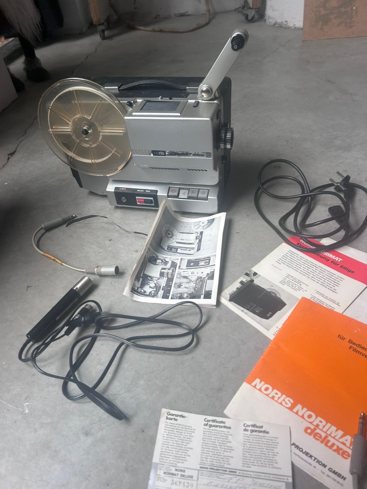 Film projector compleet noris norimat de luxe, Ophalen of Verzenden, 8mm, Overige typen