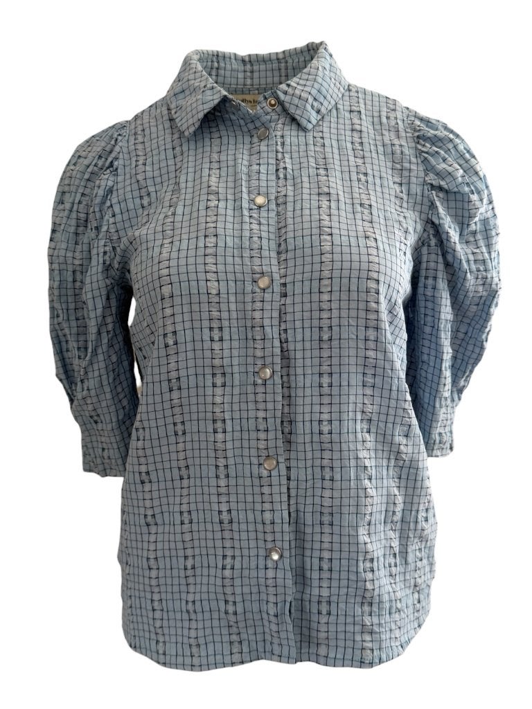 Lolly’s Laundry blouse S, Kleding | Dames, Blouses en Tunieken, Maat 38/40 (M), Blauw, Ophalen of Verzenden, Zo goed als nieuw