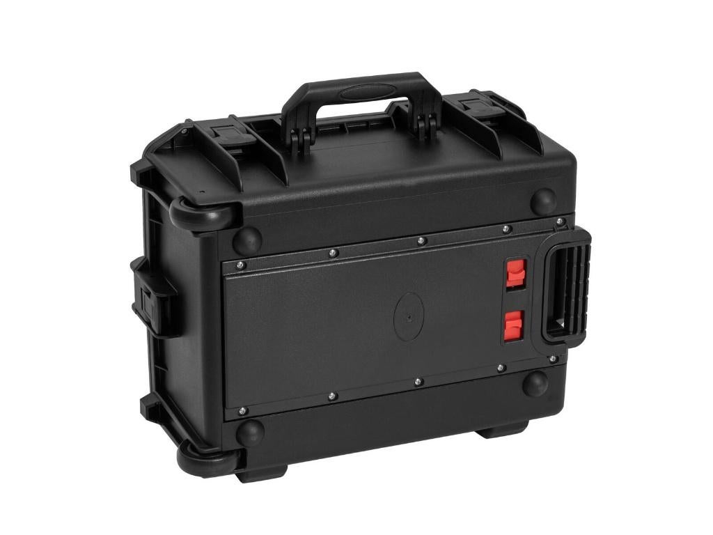 ROADINGER Plastic Case for 8x AKKU Flat Light with Trolley, ., Nieuw, ., .