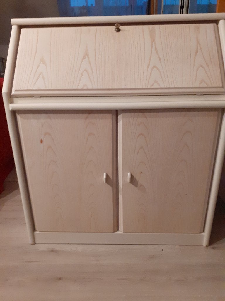Bureau, Ophalen, Opbergruimte, Zo goed als nieuw, Hout