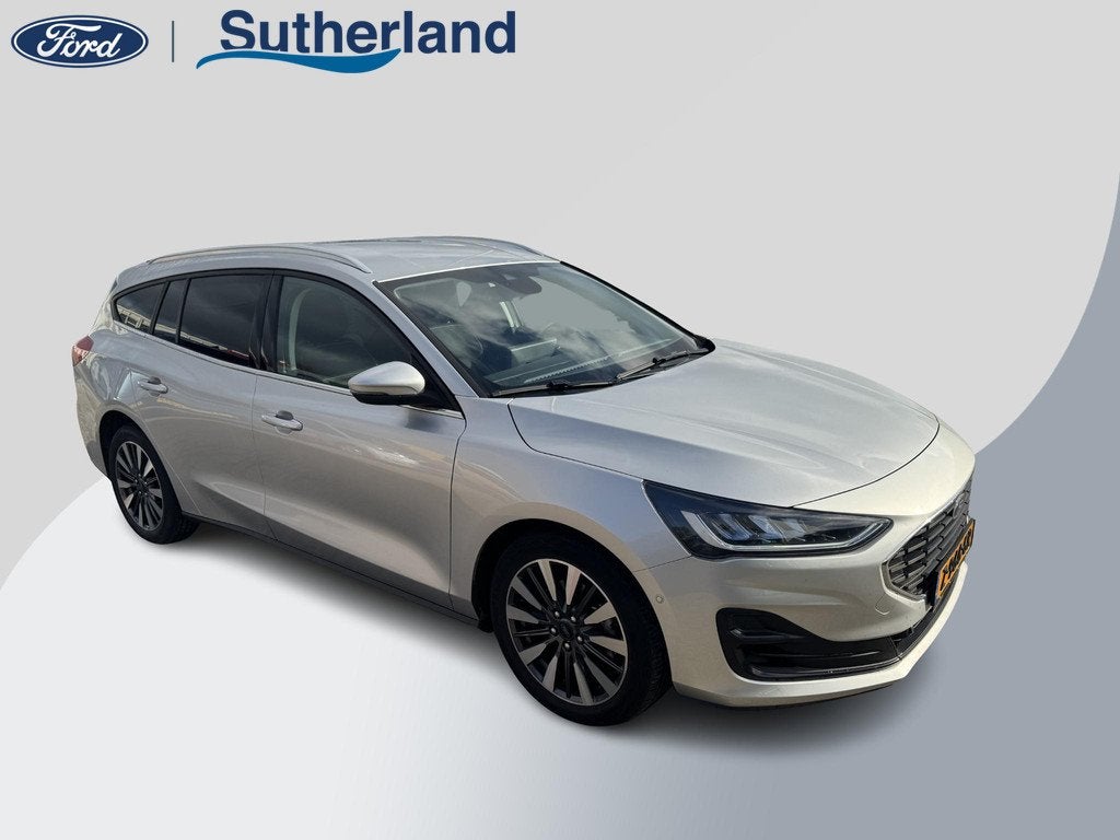 Ford Focus Wagon 1.0 EcoBoost Hybrid Titanium X 125pk | Wint, Gebruikt, Handgeschakeld, 19 km/l, 999 cc